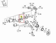 SALINCAK BURCU ON W210 97>02 S210 96>03 W211 03>08 S211 03>09 W220 02>05