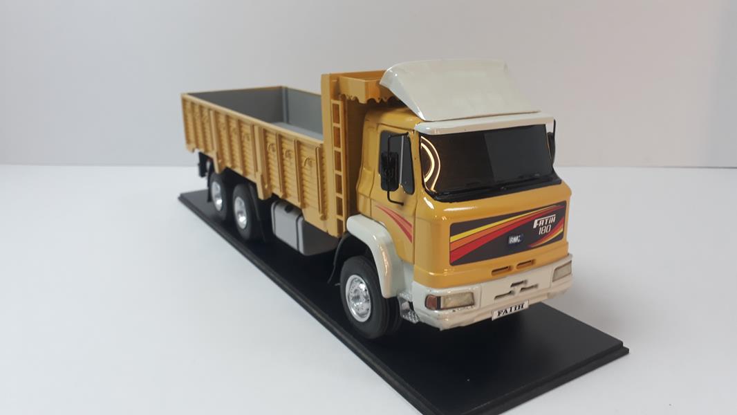 MAKET BOY:49-YÜKSEKLİK:17 CM (1:18 ÖLÇÜ) BMC FATİH 180 (KASALI KAMYON)
