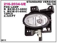 Sıs Lambası Sag Mazda 3 Serısı 06>08