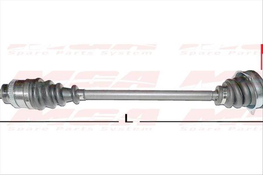 AKS KOMPLE SOL ABSLI KALIN FREZE 2006=> KANGOO II 1.5 K9K