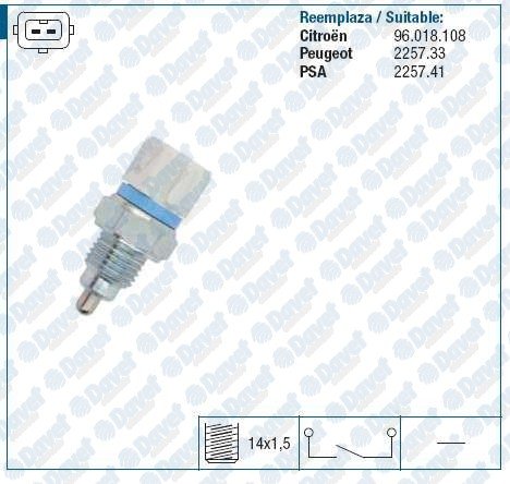 GERI VITES MUSURU PARTNER BERLINGO BE3 SANZIMAN< 03 P106 P206 P205 P306 P309 P405 P605 P406 P806 EXPERT JUMPY SAXO BX C15 XM ZX XANTIA XSARA