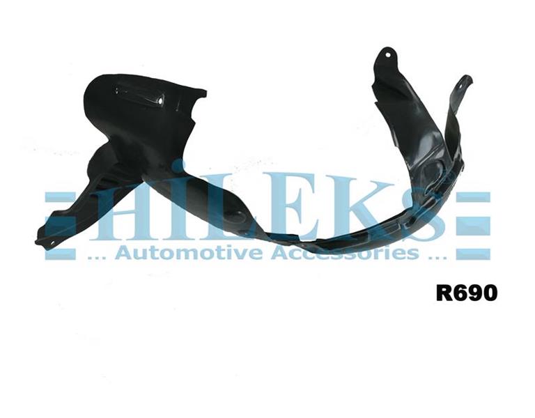 ÇAMURLUK DAVLUMBAZI PVC ÖN İÇ SOL CLIO III SYMBOL 07=>