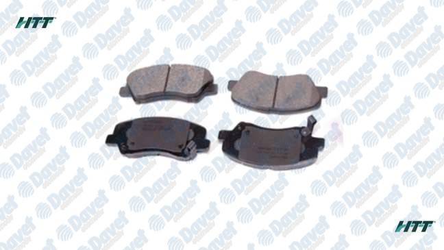 On Fren Balatası Accent Blue 2011-> Kıa Rıo 2011->