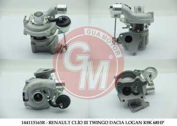 TURBO KOMPLE CLIO II-III-KNG 05=>LOGAN 07=>MODUS 04=>TWNG 07=> 1.5 DCI (68 BG) (54359980033)