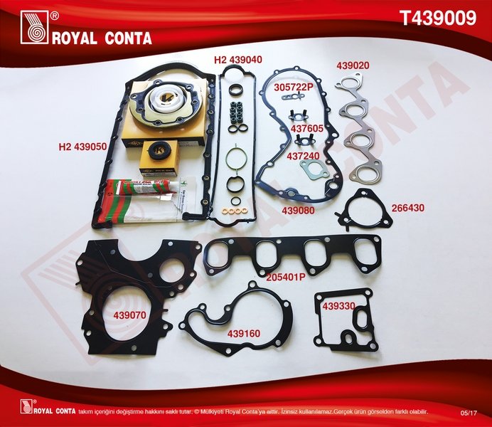 MOTOR TAKIM CONTA (SKT KEÇELİ/SUB.LASTİKLİ/SKC'SİZ) CONNECT 1.8 DI/TDCİ