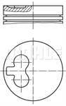 Pıston + Segman 0.50 Ym 80 Mm ( Renault : R19 - Megane - Kangoo 1.9D )