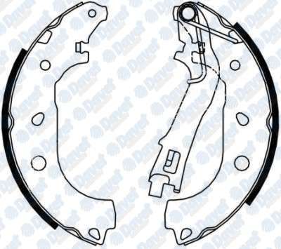 Arka Fren Balatası Pabuclu Lınea 07-> Fıorıno 07-> Grande Punto 08-> Bıpper Nemo 08-> Corsa D Corsa