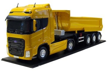 MAKET BOY:68-YÜKSEKLİK:19 CM (1:18 ÖLÇÜ) FORD HAVUZ DAMPER TIR