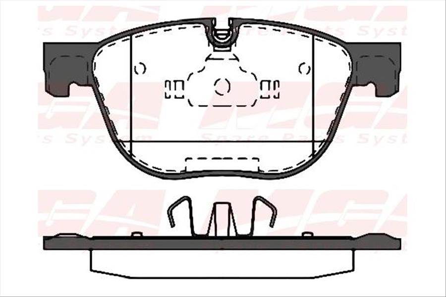 Fren Balatası On (Bmw: X5-X6  E70-E71 08-)