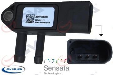 EKSOZ BASINÇ SENSÖRÜ(3 FİŞ)CRAFTER-T5-GOLF-PASSAT (AXD-BJK-BJM-CAY-BXE) (04-)
