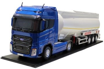 Maket Boy:80-Yükseklik:22 Cm (1:18 Ölçü) Ford Akaryakıt Tanker Tır