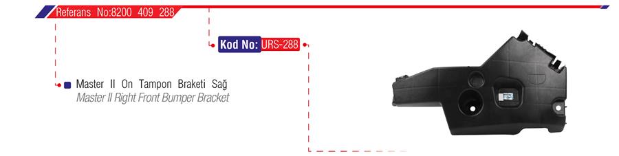 ÖN TAMPON BAĞLANTI BRAKETİ SAĞ MASTER II (04-10)