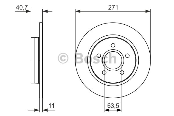 FREN DİSKİ ARKA FORD