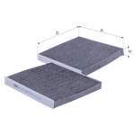 POLEN FILTRESI A3 LEON OCTAVIA GOLF VI / VII 1,2TFSI / 1,4TFSI / 1,8TFSI / 1,6TDI / 2,0TDI 12>