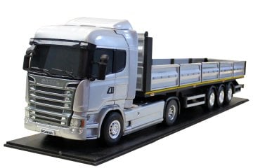 Maket Boy:82-Yükseklik:22 Cm (1:18 Ölçü) Scanıa Sal Dorse Tır