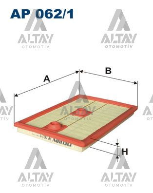 HAVA FİLTRESİ POLO / GOLF7 / PASSAT / A3 / LEON / TIGUAN 13=> CJZA-CJZB-CYVA-CYVB-CPVA 1.2 TSI-1.4 TSI (DELİKLİ)
