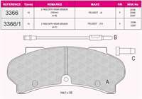 ON FREN BALATASI J9 18MM YM