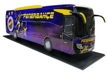 MAKET BOY:94-YÜKSEKLİK:29 CM (1:14 ÖLÇÜ) MERCEDES TAKIM OTOBÜS (FENERBAHÇE)