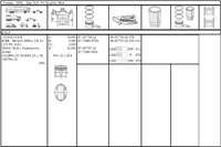Motor Segmanı Vectra B Omega B Calıbra (C2,5Xe / X2,5Xe) / (81,60Mm) / (050) / (6Cyl)
