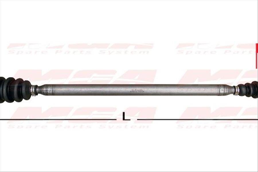 AKS KOMPLE SAG-(VW: POLO/SKODA: FABIA/SEAT: CORDOBA/IBIZA  1,4 TDI)