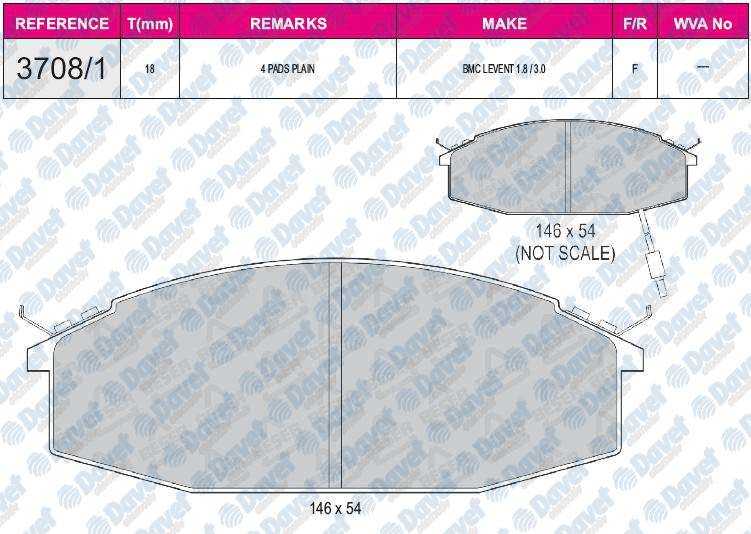 FREN BALATASI ON FISLI YAYLI BMC LEVEND YM 03->