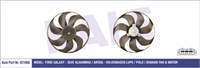 FAN MOTORU-345 MM 200/60W (VW POLO 95-02)