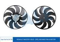 FAN  MOTOR KLIMASIZ (RENAULT: MASTER II- /OPEL: MOVANO 1.9DCI-2.2DCI-2.5DCI 01=>)  (NAC)