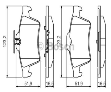 FREN BALATASI ARKA FORD