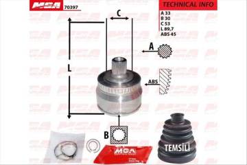 DIS AKS KAFASI (VW PASSAT 97-05  AUDI A4 95-01  A6 95-01)
