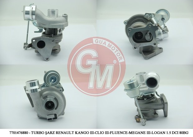 (x) TURBO KOMPLE LOGAN-LODGY MCW 1.5DCI 80-85BG