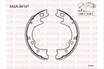 Kampana Balata ( Hyundaı: H100 Kamyonet 04 - 11 / Kıa: Bongo 97 - 11) Oval Uclu