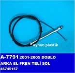 EL FREN TELI ARKA SOL (FIAT: DOBLO  2001-2005 )