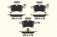 ON FREN BALATASI ASTRA H - MERIVA A - MERIVA B - ZAFIRA B - CORSA C - COMBO C Y17DT Z17DTH