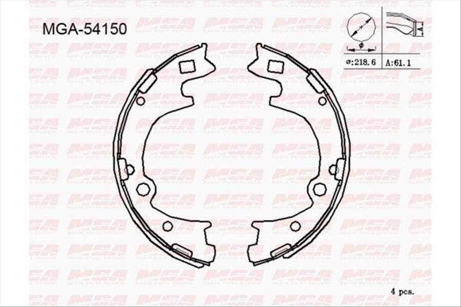 KAMPANA BALATA ( HYUNDAI: STAREX LIBERO KAMYONET 03 - 08)