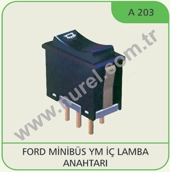 İç Lamba Anahtarı Ford Minibüs Ym