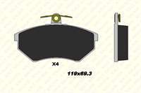 ON FREN BALATASI INCE GOLF II III 84>92 JETTA II 89>92 PASSAT II III 85>97 SCIROCCO II 83>92 INCA 99>01