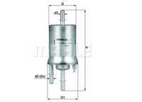 Yakıt Fıltresı - 6.6 Bar (Vw Amarok 10-  Caddy 11- Golf 04-14  Polo 10-  Audı A3 04-13  Seat Leon  06-13  Skoda Octavıa 04-13)