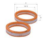 HAVA FILTRESI R11 1,7 GTX 75HP 10 / 84 07 / 89