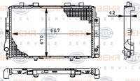 MOTOR SU RADYATORU S-CLASS W140 91>98 C140 92>99