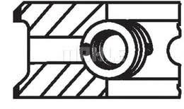 Motor Segman Saxo Zx Xsara Ax P106 Nıssan Mıcra Tud5 1,5Dızel (77,00Mm) / (Std) Olcu: (2×1,75×3)