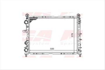 Su Radyatoru Mekanik ( Fıat : Tempra / Tıpo 1.4 16 Enj. Deposuz 90-93 )