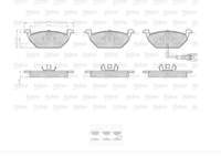 On Fren Balatası Golf Iv 97> Bora 98> Polo V 09> Polo Iv 01> Jetta Iv 10> Beetle 11> Up 11> Lt28-35 96>06 Lt28-46 96>06 / A1 10> A3 96> / Cordoba 02> Toledo Ibıza Iv 01> Ibıza V 08> Leon 99> / Fabıa Octavıa Roo