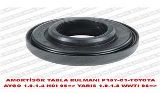 AMORTİSÖR TABLA RULMANI P107-C1-TOYOTA AYGO 1.0-1.4 HDI 05=> YARIS 1.0-1.8 WWTI 06=>