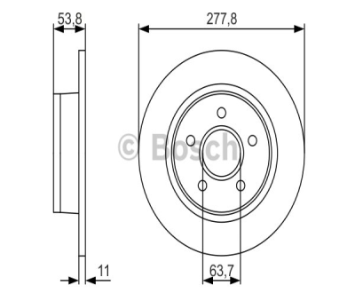 FREN DİSKİ ARKA FORD