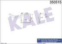 KALORIFER RADYATORU BRAZING (FIAT: EGEA  DOBLO LINEA  PUNTO MITO  /OPEL: ADAM / CORSA D / CORSA E 1.3 MJET / 1.4I 08=> )  BORULU