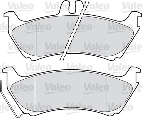 (X) Arka Balata Mercedes M-Class (W163) Ml230-Ml430-Ml320-Ml270 (98-05)