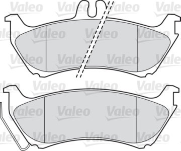 (X) Arka Balata Mercedes M-Class (W163) Ml230-Ml430-Ml320-Ml270 (98-05)