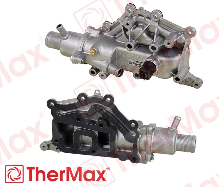 TERMOSTAT (KOMPLE)(GÜÇLENDİRİLMİŞ ALÜMİNYUM GÖVDE)MÜŞÜRLÜ CLIO II-LGN II 1.4-1.6 16V(TAHLİYE BORULU)