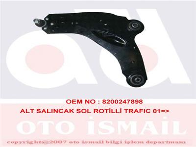 ALT SALINCAK KOMPLE SOL TRAFIC II 1.9DCI-2.0-2.5DTI-2.5DCI-VIVARO 1.9DTI-2.0 16V-2.0CDTI-2.5DTI 01=>