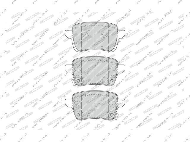 ARKA FREN BALATASI DISK ICIN OPEL CORSA E 15> - FIAT 500L